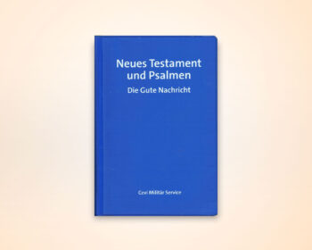 Neues Testament und Psalmen, blau